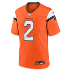 Patrick Surtain II Denver Broncos Nike Game Jersey - Orange/Navy/White