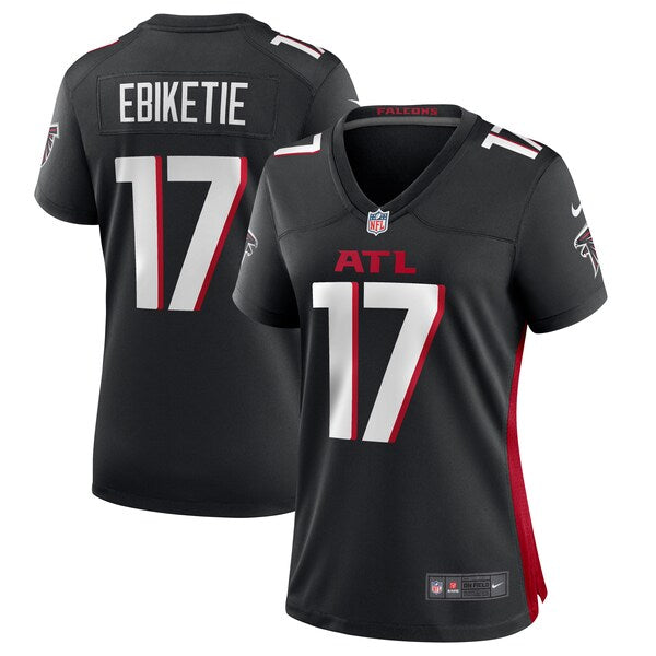 Arnold Ebiketie Atlanta Falcons Nike Women's Team Game Jersey -  Black