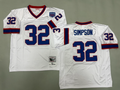 O.J. Simpson Buffalo Bills Authentic Throwback Retired Player Jersey