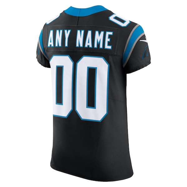 Carolina Panthers Nike Vapor F.U.S.E. Elite Custom Jersey - Black