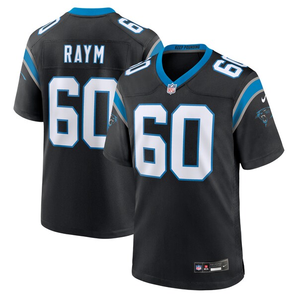 Andrew Raym Carolina Panthers Nike  Game Jersey -  Black
