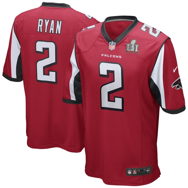 Atlanta Falcons Matt Ryan Nike Red Super Bowl LI Bound Game Jersey