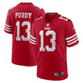 Brock Purdy San Francisco 49ers Nike Game Player Jersey - Scarlet