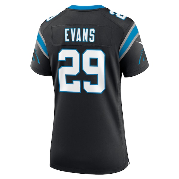 Akayleb Evans Carolina Panthers Nike Women's Team Game Jersey -  Black