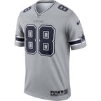 CeeDee Lamb Dallas Cowboys Nike Inverted Legend Jersey - Gray