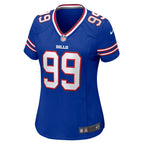 Casey Toohill Buffalo Bills Nike Women's Team Game Jersey -  Royal