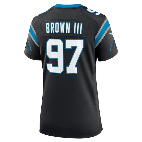 Bobby Brown III Carolina Panthers Nike Women's Team Game Jersey -  Black