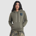 Carolina Panthers Nike Women's 2025 Salute to Service Sideline Standard Issue Dri-FIT Hoodie - Olive