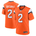 Patrick Surtain II Denver Broncos Nike Game Jersey - Orange/Navy/White