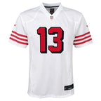 Brock Purdy San Francisco 49ers Nike Youth Alternate Player Game Jersey - White