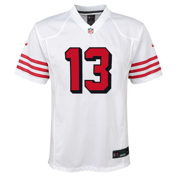 Brock Purdy San Francisco 49ers Nike Youth Alternate Player Game Jersey - White