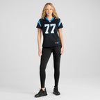 Yosh Nijman Carolina Panthers Nike Women's  Game Jersey -  Black