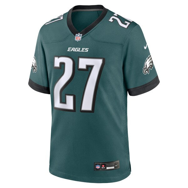 Quinyon Mitchell Philadelphia Eagles Nike Team Game Jersey - Midnight Green