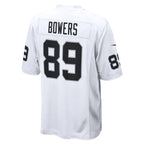 Brock Bowers Las Vegas Raiders Nike Game Jersey -  White