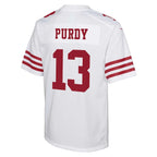 Brock Purdy San Francisco 49ers Nike Youth Player Game Jersey - White