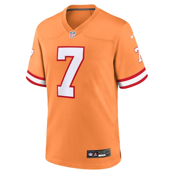 Bucky Irving Tampa Bay Buccaneers Nike Alternate Game Jersey -  Orange/Red