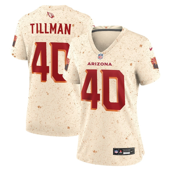 Pat Tillman Arizona Cardinals Nike Women's 2025 Rivalries Collection Retired Player Game Jersey - Natural