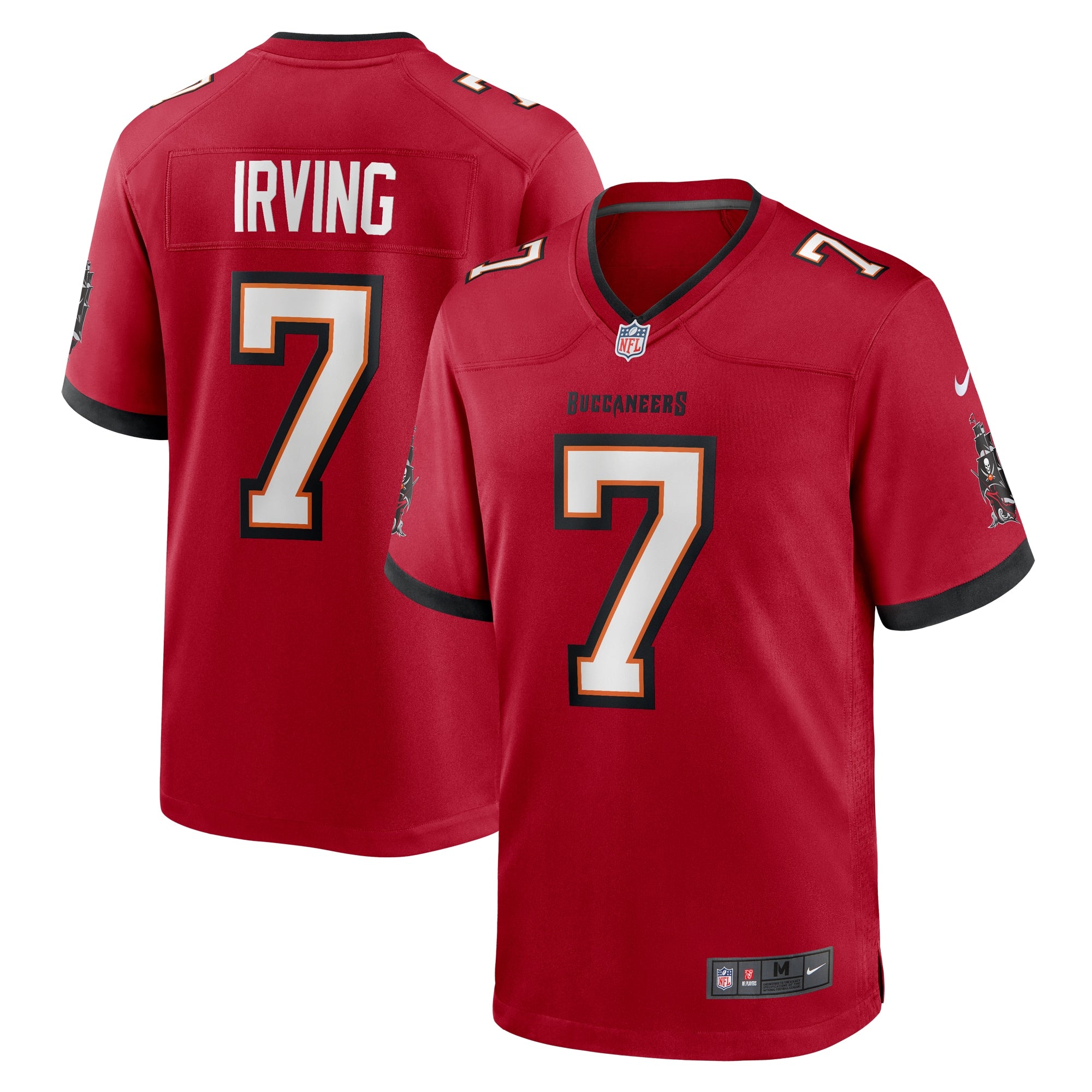 Bucky Irving Tampa Bay Buccaneers Nike Alternate Game Jersey -  Orange/Red
