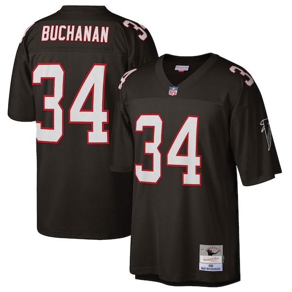 Ray Buchanan Atlanta Falcons Retired Player Legacy Replica Jersey - Black