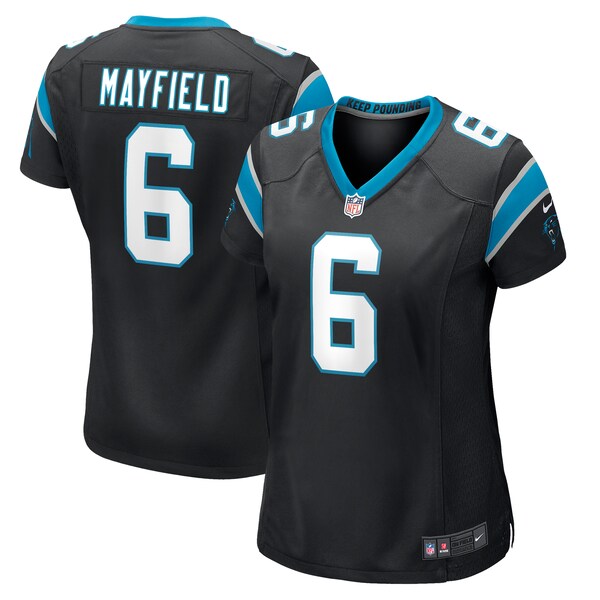Baker Mayfield Carolina Panthers Nike Women's Home Player Game Jersey - Black
