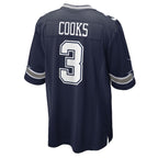 Brandin Cooks Dallas Cowboys Nike  Game Jersey - Navy