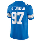 Aidan Hutchinson Detroit Lions Nike Vapor F.U.S.E. Limited Jersey - Blue
