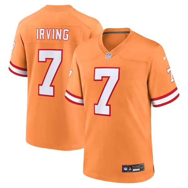 Bucky Irving Tampa Bay Buccaneers Nike Alternate Game Jersey -  Orange/Red