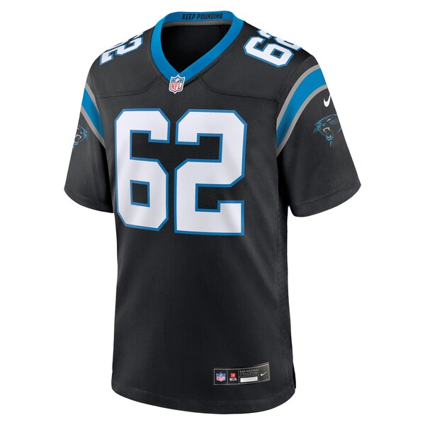 Chandler Zavala Carolina Panthers Nike  Game Jersey -  Black