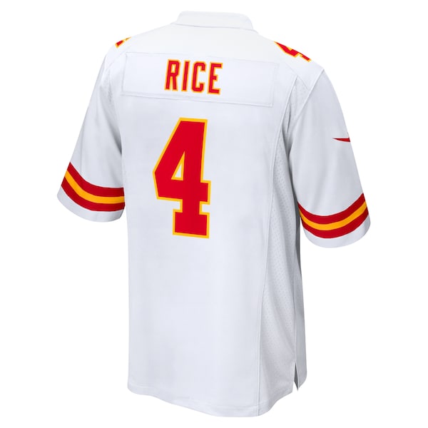 Rashee Rice Kansas City Chiefs Nike  Game Jersey -  White/Red