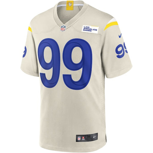 Aaron Donald Los Angeles Rams Nike Player Game Jersey - Bone/White