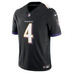 Zay Flowers Baltimore Ravens Nike Alternate Vapor F.U.S.E. Limited Jersey - Black