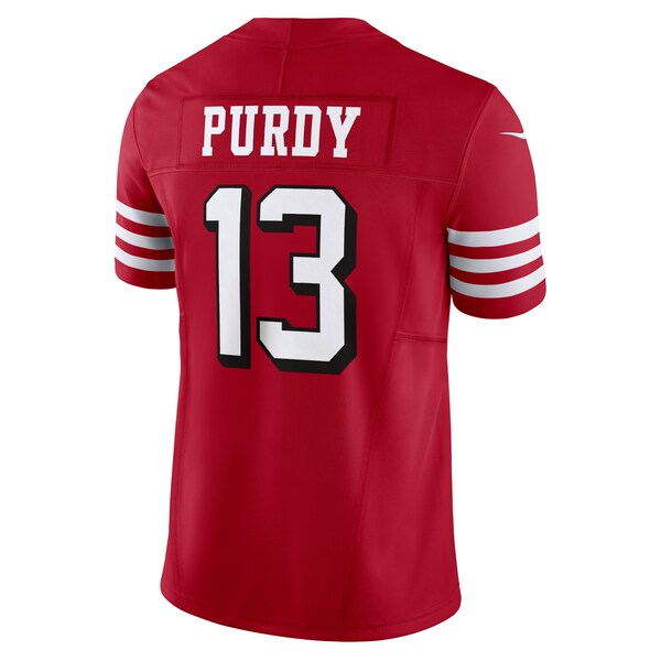 Brock Purdy San Francisco 49ers Nike Vapor F.U.S.E. Limited Jersey - Scarlet