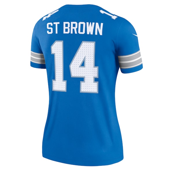 Amon-Ra St. Brown Detroit Lions Nike Women's Legend Jersey - Blue