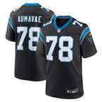Popo Aumavae Carolina Panthers Nike Team Game Jersey -  Black
