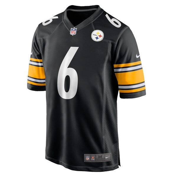 Patrick Queen Pittsburgh Steelers Nike Game Player Jersey - Black