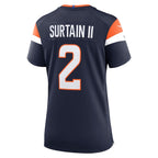 Patrick Surtain II Denver Broncos Nike Women's Alternate Game Jersey - Navy
