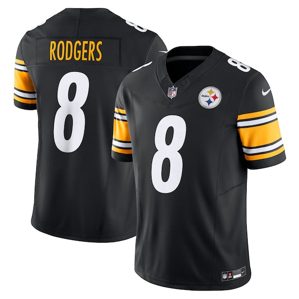 Aaron Rodgers Pittsburgh Steelers Nike Team  Vapor F.U.S.E. Limited Jersey - Black