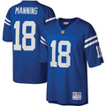 Peyton Manning Indianapolis Colts Legacy Replica Jersey - Royal/White