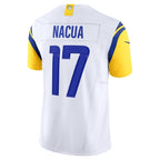 Puka Nacua Los Angeles Rams Nike Vapor F.U.S.E. Limited Jersey - White/Royal
