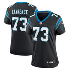 Rashard Lawrence Carolina Panthers Nike Women's  Game Jersey -  Black