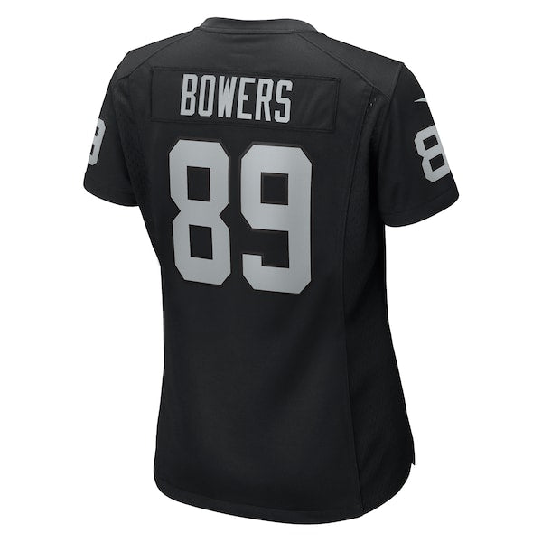 Brock Bowers Las Vegas Raiders Nike Women's Team Game Jersey -  Black
