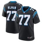 Yosh Nijman Carolina Panthers Nike  Game Jersey -  Black