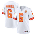 Baker Mayfield '76 Tampa Bay Buccaneers Nike 50th Season Game Jersey - White