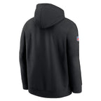 Carolina Panthers Nike 2024 NFL Crucial Catch Club Pullover Hoodie - Black