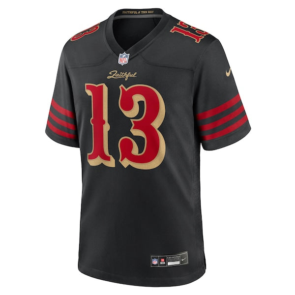 Brock Purdy San Francisco 49ers Nike 2025 Rivalries Collection Game Jersey - Black
