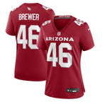 Aaron Brewer Arizona Cardinals Nike Women's  Game Jersey -  Cardinal