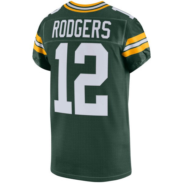 Aaron Rodgers Green Bay Packers Nike Vapor Elite Jersey - Green/White
