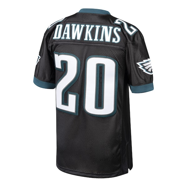 Brian Dawkins Philadelphia Eagles 2003 Authentic Throwback Retired Player Jersey - Black/White