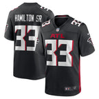 Antonio Hamilton Sr. Atlanta Falcons Nike Team Game Jersey -  Black