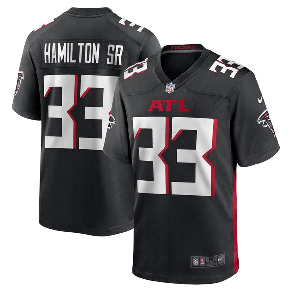 Antonio Hamilton Sr. Atlanta Falcons Nike Team Game Jersey -  Black